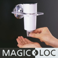 超強力吸盤（MAGIC・LOC）『マジックロック ソープディスペンサー』