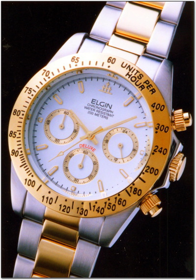 ELGIN(�G���W��)�N���m�O���t�E�_�C�o�[(�z���C�g)�E�H�b�` FK1059TG-W