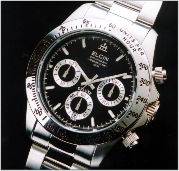 ELGIN(�G���W��)�N���m�O���t�E�_�C�o�[(�u���b�N)�E�H�b�` FK1359S-B