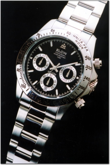 ELGIN(�G���W��)�N���m�O���t�E�_�C�o�[(�u���b�N)�E�H�b�` FK1359S-B
