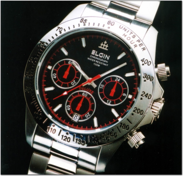 ELGIN(�G���W��)�N���m�O���t�E�_�C�o�[(�u���[)�E�H�b�` FK1359S-B2