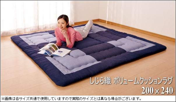 ������D��{�����[���N�b�V�����E���O(���C�h�w��)200�~240cm