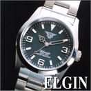 腕時計『ELGIN（エルジン）自動巻きウォッチ！ オートマチック（ブラック）FK1339S-B』