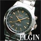 腕時計『ELGIN（エルジン）ソーラー電波腕時計！ ソーラー電波ウォッチ（ブラック）FK1333S-BP』