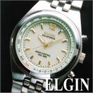 腕時計『ELGIN（エルジン）ソーラー電波腕時計！ ソーラー電波ウォッチ（蓄光）FK1335S-BRP』
