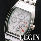 腕時計『ELGIN（エルジン）レトログラード付きウォッチ！ レトログラード（シルバー）FK1336S-S』
