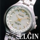 腕時計『ELGIN（エルジン）ソーラー電波腕時計！ ソーラー電波ウォッチ（蓄光）FK1351S-BRP』